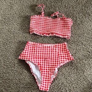 Checker, bikini set